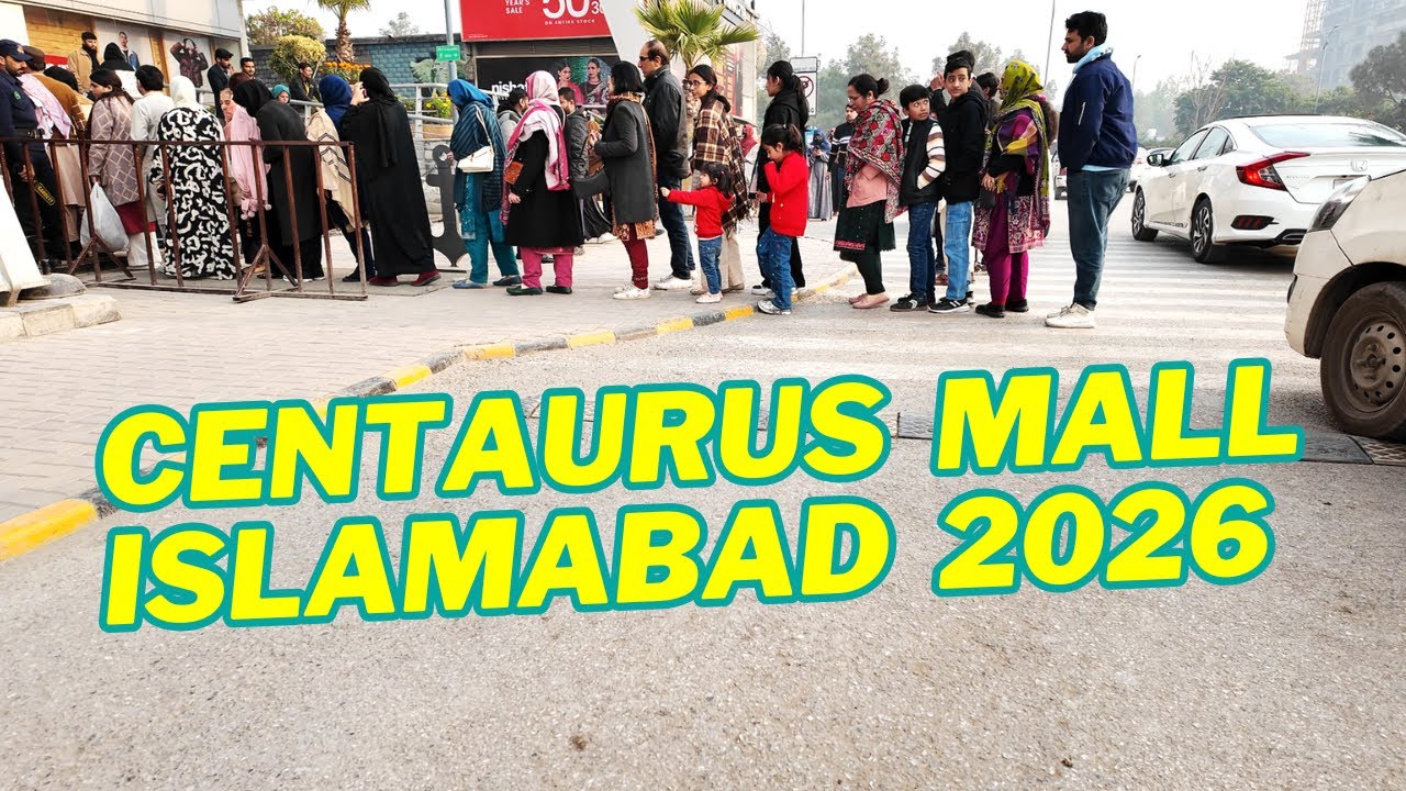 Part 1 of Exploring Centaurus Mall Islamabad | A Popular Shopping Destination in the City | 4K