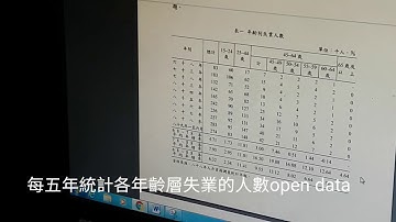 德光中學 高一試算表實作 學習使用政府Open Data來統計分析