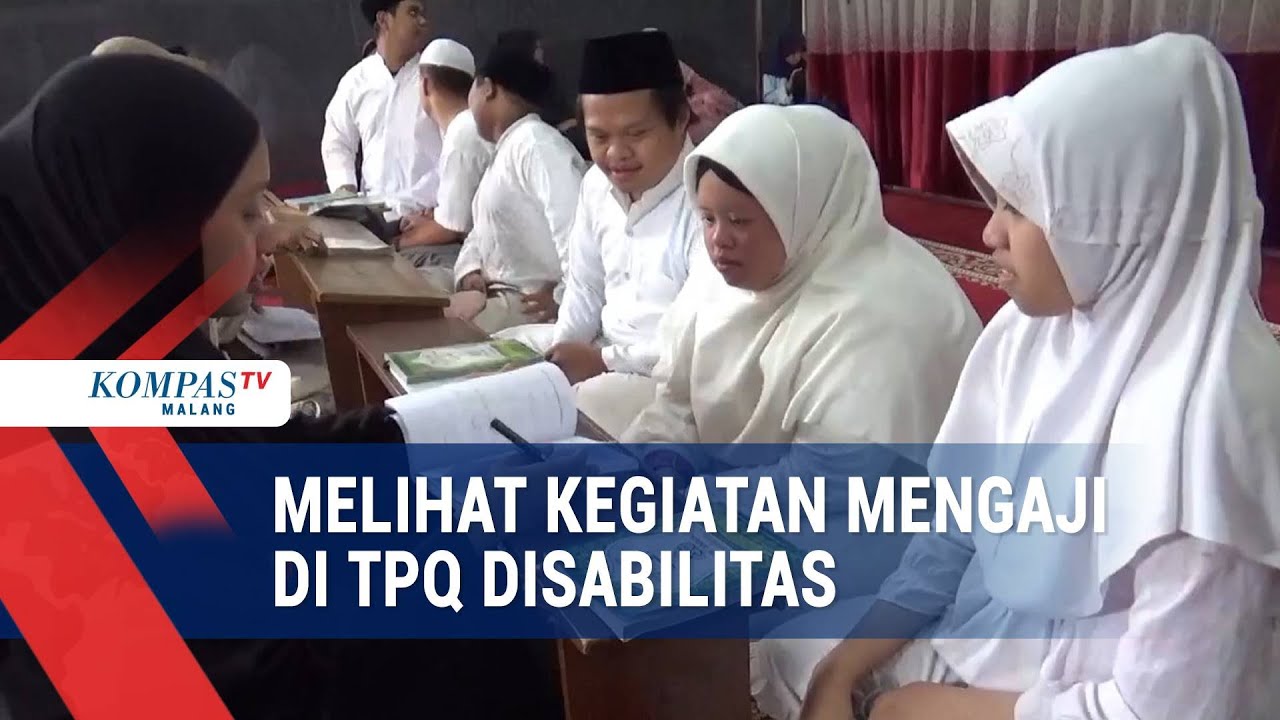 Melihat Kegiatan Mengaji di TPQ Disabilitas di Kota Malang