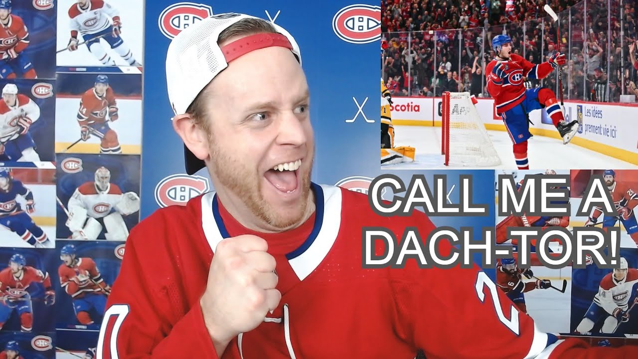 Habs Beat Pens 32 in OT Dach Scores OT Winner, Guhle Unreal Game, Caufield Ties Game Late