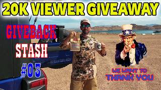 20K Viewer Giveaway! GIVEBACK STASH #03 Lake Mead Coffee Lovers Swag Contest THANK YOU 🤠 #contest