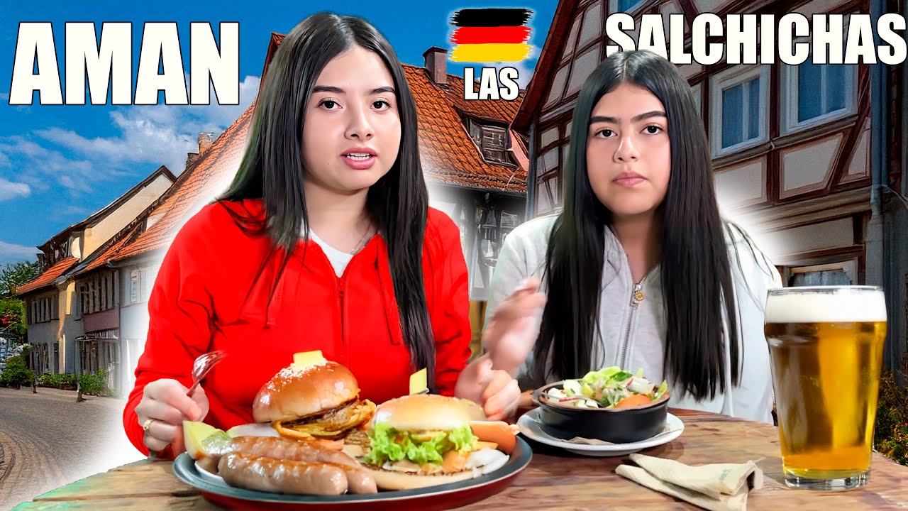 Probando comida  ALEMANA POR PRIMERA VEZ | Soy Pao
