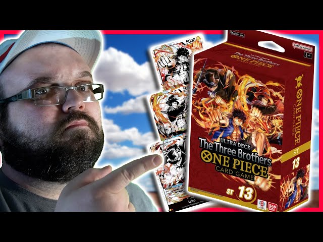one piece tcg 3 brothers deck Amazon.com: 3 Brothers Bond ST-13 Ultra Deck - One Piece Card Game main image 0