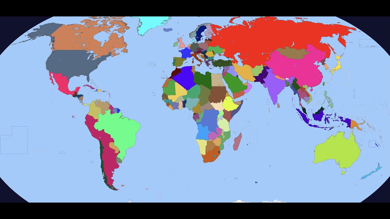 HBG Axis and Allies style 2040 board game