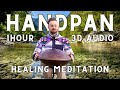 Magic river meditation  432hz  3d audio  1 hour handpan healing music  warren shanti