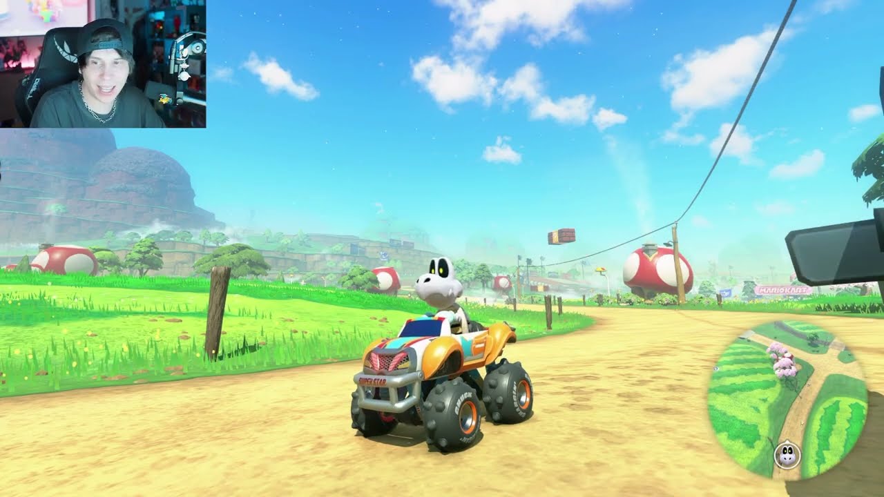 RUBIUS VULEVE A JUGAR MARIO KART WORLD