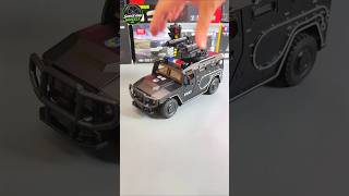 🔥 SWAT Armored Car &amp; Fire Truck on a Speed Bump 🚒🚓😱#swatarmored#firetruck #shorts