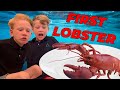 Kids Cook Live Lobster for the First time with Jim Gaffigan! (HILARIOUS)