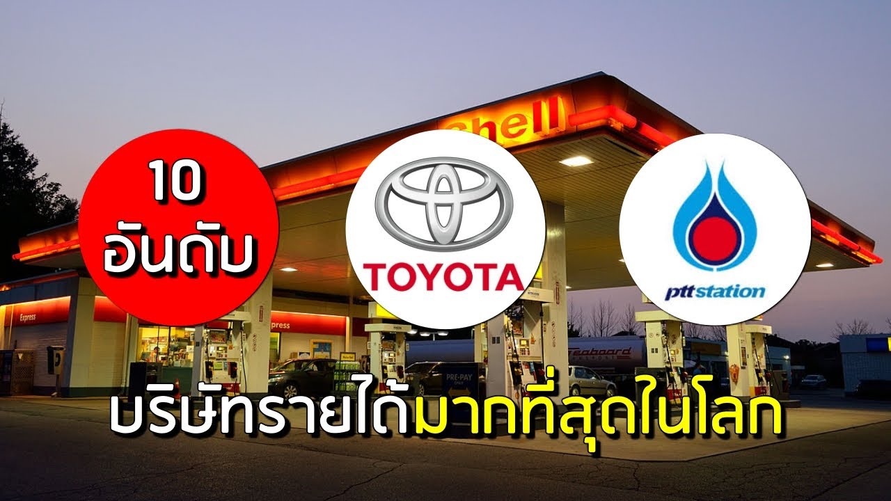 10 บริษัทรายได้มากที่สุดในโลก 2019