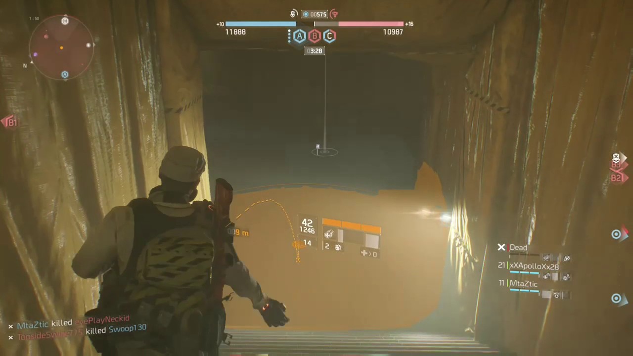 Tom Clancy's the division 1.6.1| sentry call urban mdr build (6 shot CRAZY DAMAGE )