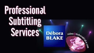 Professional Subtitling Services