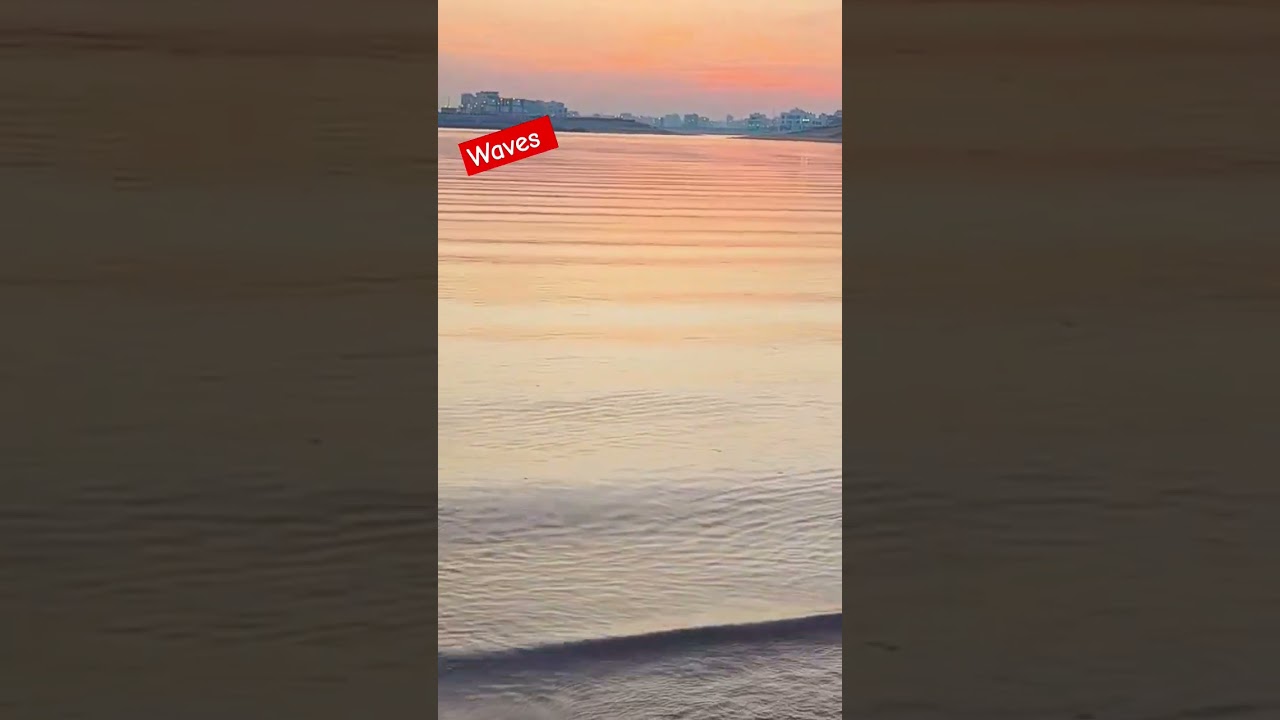 a sunset at kuwait √ al khairan 😍😍 