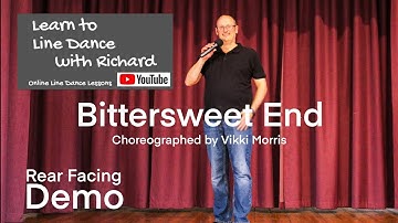 FREESTYLE / REAR FACING DEMO BEGINNER LINE DANCE - Bittersweet End
