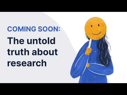 The Untold Truth About Research - video from Adam Fard UX Studio
