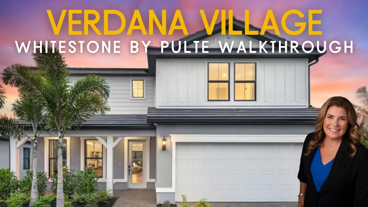 Whitestone by Pulte in Verdana Village Estero, FL YouTube