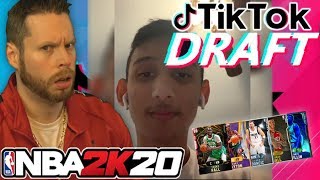 NBA 2K20 Tik Tok Draft
