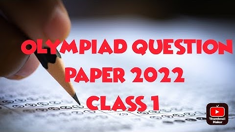 ICO olympiad question paper 2022