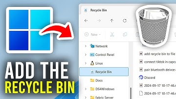 How To Show Recycle Bin In File Explorer (2024) | Step-by-Step Guide