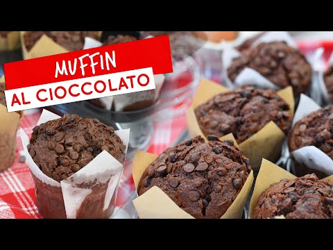Muffin al cioccolato fondente: sofficissimi e facili da preparare
