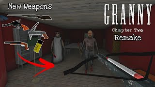 Granny Chapter Two Remake - with slendrina & with New Weapons (Unofficial game)