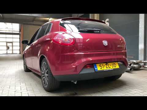Fiat bravo 1.4 tjet middendemper delete en een blast sport einddemper