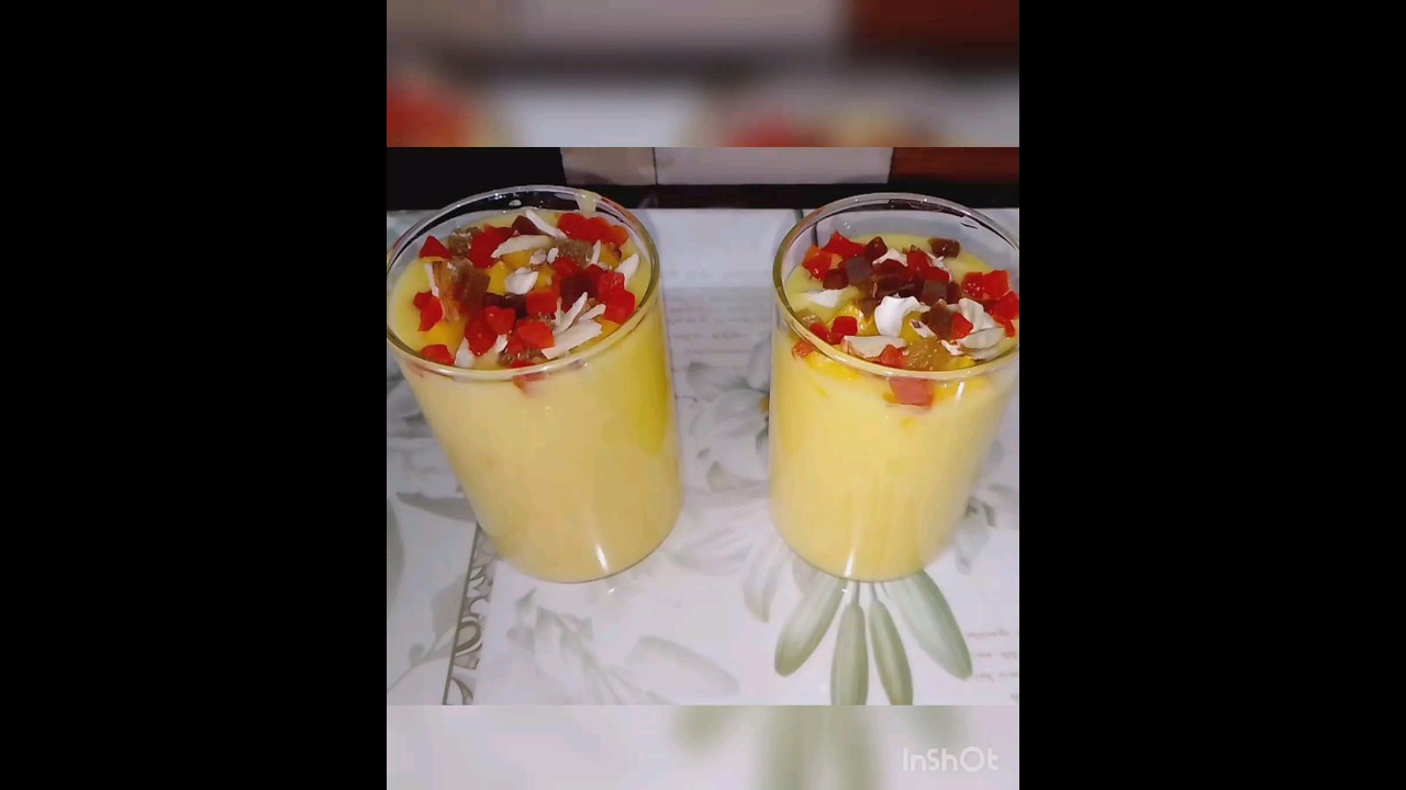 mango shake || Market style || 