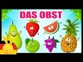 Das obst auf deutsch lernen  german vocabulary  fruits  vegetables  titounis