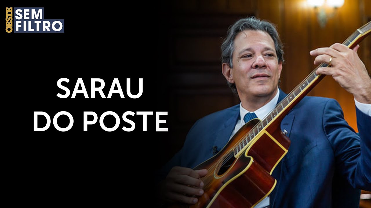 Haddad toca violão a pedido de jornalista da GloboNews | #osf