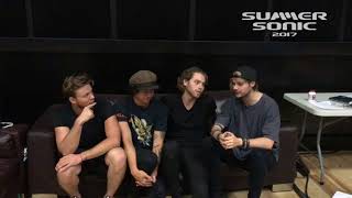 Download Lagu 5 SECONDS OF SUMMER message for SUMMER SONIC 2017 MP3