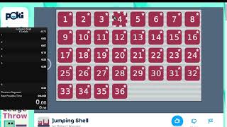 how to speedrun jumping shell in 44.x to 45.x