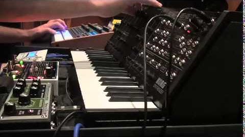 Improvising with Korg MS 20 mini