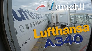 Back from the Dead | Lufthansa's A340-600 in Economy Class from Charlotte to Munich!