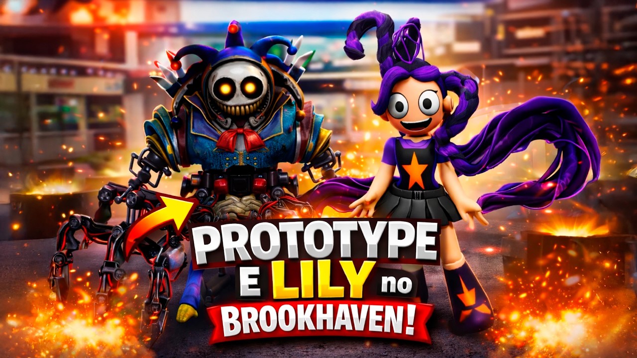 Como Virar O Prototype E A Lily No Brookhaven Códigos Secretos Youtube 