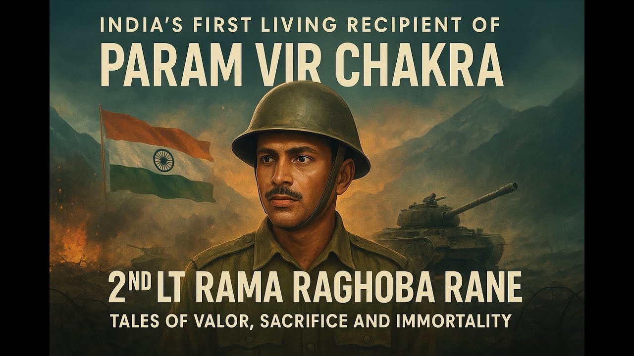 Rama Raghuram Rane INDIA'S FIRST LIVING PVC AWARDEE | 2nd LT RAMA RAGHOBA RANE,PVC | Tales ...