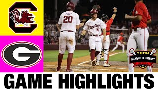 #15 Georgia vs #13 South Carolina Highlights | NCAA Baseball Highlights | 2024 College Baseball