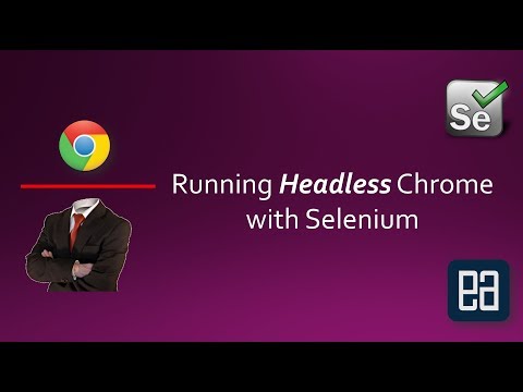 Part 13 - Running Chrome in Headless mode with Selenium C#