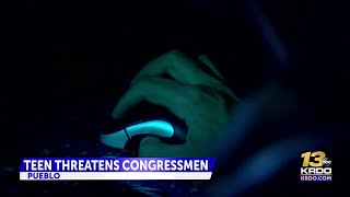 Pueblo teen faces federal charges, accused of threatening members of U.S. Congress
