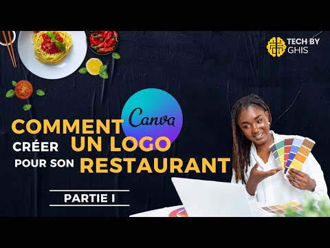 Comment Créer un Logo de Restaurant avec Canva 2022 partie 1