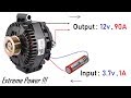 90 Amps High Current Generator from 12V Car Alternator  - Valeo Alternator (Part-1)