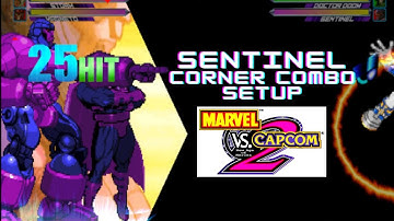 MvC2 - Sentinel Condensed Corner Combo Setup