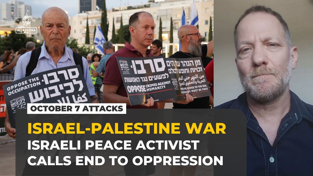 Israeli peace activist says chaos serves extremists, urges shared future with Palestinians