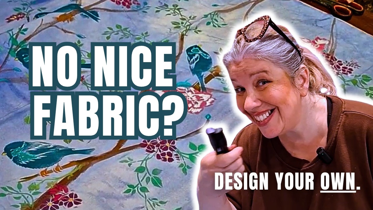 A super simple way to make a roman blind