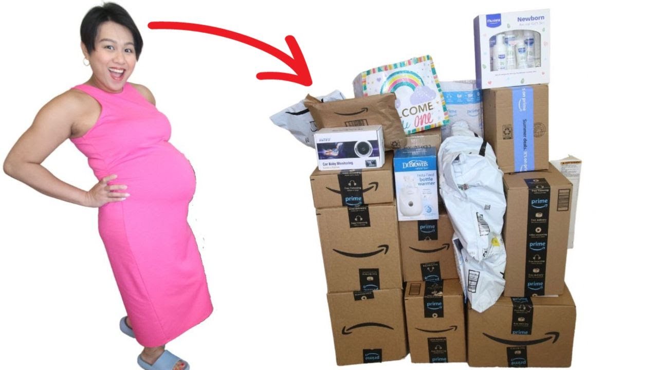 baby shower unboxing 2023 for baby number 2 YouTube