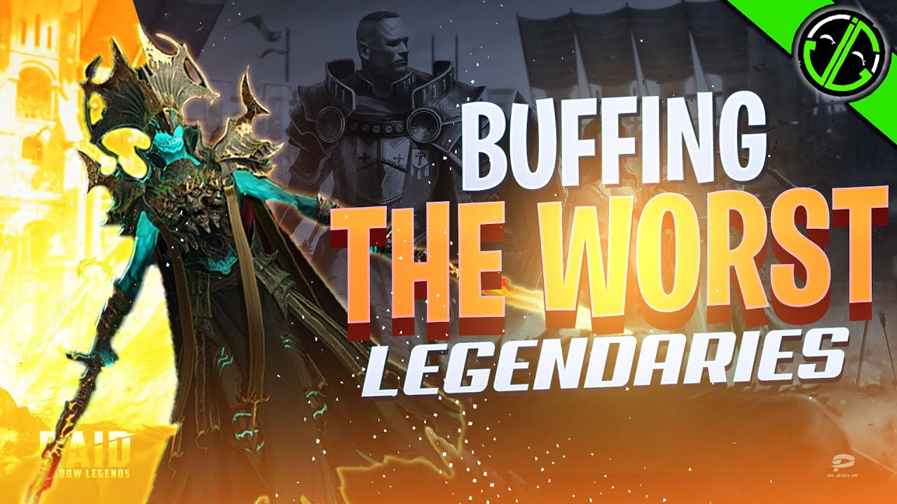 Worst Legendary In Each Faction How I D Make Them Better Raid Shadow Legends Youtube