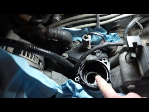 Replace Thermostat Housing 2007 Ford Explorer