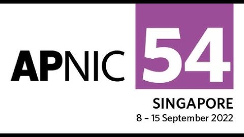 APNIC IPv6 Deployment