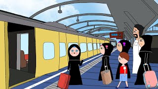 سافرت بالقطار لليمن عشان اساعد صديقتي؟ 😊 - دندوشة