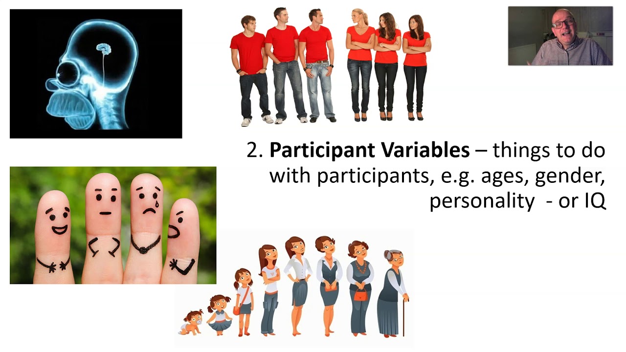 key variables in psychology research