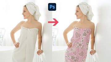 Make Towel Mockup Quickly in Photoshop