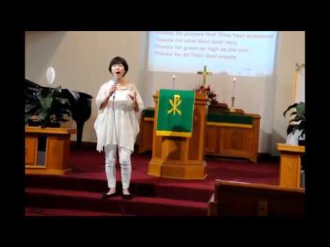 날 구원하신 주 감사 데이튼한인은혜교회 최명자 사모